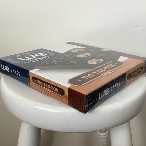 New Selaed We Games! Tic Tac Toe Wooden Puzzle Home Decor - Picture 3 of 7